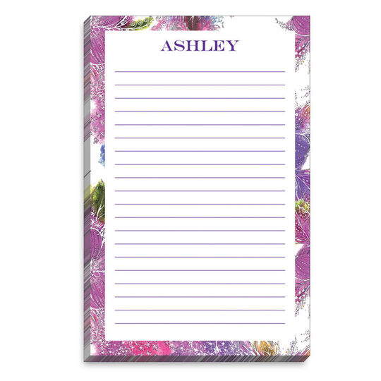 Floral Painting Notepad